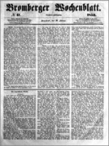 Bromberger Wochenblatt 1853.02.26 nr 17