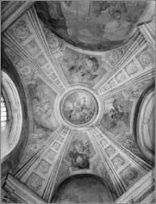 Gniezno. Katedra pw. Wniebowzięcia Najświętszej Maryi Panny - malowidło "Osiem błogosławieństw" na sklepieniu 