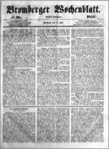 Bromberger Wochenblatt 1853.05.11 nr 38