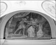 Kraków. Kościół pw. św. Anny. Kaplica Matki Bożej - Estera przed Achaszweroszem