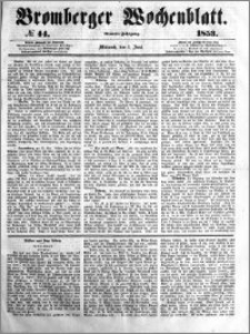 Bromberger Wochenblatt 1853.06.01 nr 44