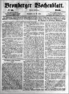 Bromberger Wochenblatt 1853.06.25 nr 51