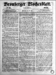 Bromberger Wochenblatt 1853.07.20 nr 58