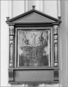 Gdańsk. Kościół Wniebowzięcia NMP. Wnętrze. Epitafium Martena Wobisera (zm. 1559)
