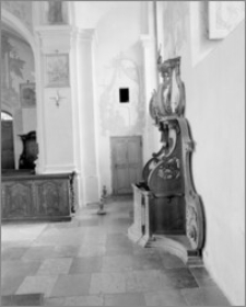 Zamarte. Kościół parafialny pw. NMP (Sanktuarium Matki Bożej Szkaplerznej). Wnętrze-konfesjonał