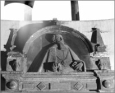 Gdańsk. Bazylika św. Mikołaja. Wnętrze. Epitafium Jana Joachima Posseliusa-fragment 