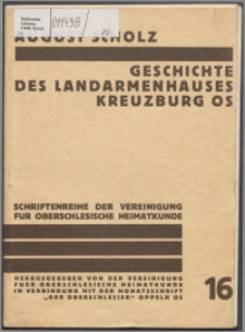 Geschichte des Landarmenhauses Kreuzburg OS