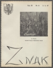 Znak : dwutygodnik katolicko-społeczny 1947, R. 2 nr 8 (14)