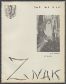 Znak : dwutygodnik katolicko-społeczny 1947, R. 2 nr 9 (15)