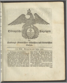 Elbingische Anzeigen von Handlungs- ökonomischen- historischen und litterarischen Sachen. Xtes Stück. Montag den 2ten Julius 1787