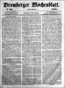 Bromberger Wochenblatt 1853.11.26 nr 95