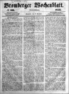 Bromberger Wochenblatt 1853.12.17 nr 101