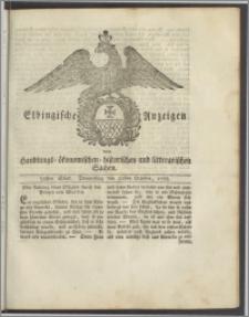 Elbingische Anzeigen von Handlungs- ökonomischen- historischen und litterarischen Sachen. 85stes Stück. Donnerstag den 30sten October, 1788