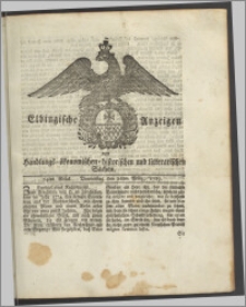 Elbingische Anzeigen von Handlungs- ökonomischen- historischen und litterarischen Sachen. 24tes Stück. Donnerstag den 26ten März, 1789