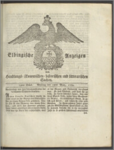 Elbingische Anzeigen von Handlungs- ökonomischen- historischen und litterarischen Sachen. 39tes Stück. Montag den 18ten May, 1789