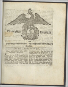 Elbingische Anzeigen von Handlungs- ökonomischen- historischen und litterarischen Sachen. 43tes Stück. Montag den 1ten Junii, 1789