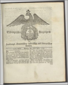 Elbingische Anzeigen von Handlungs- ökonomischen- historischen und litterarischen Sachen. 59tes Stück. Montag den 27ten Julii, 1789