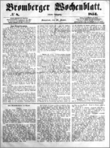 Bromberger Wochenblatt 1854.01.28 nr 8