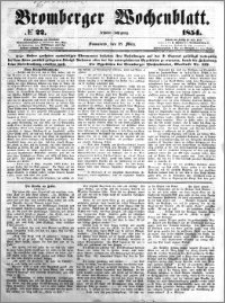 Bromberger Wochenblatt 1854.03.18 nr 22