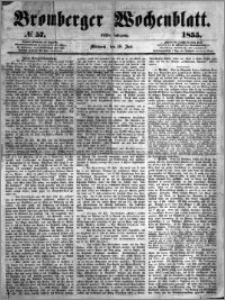 Bromberger Wochenblatt 1855.07.18 nr 57