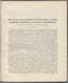 Programm des Königl. König-Wilhelms-Gymnasiums zu Breslau für das Schuljahr 1904/1905