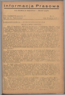 Informacja Prasowa 1946.03.22, nr 2