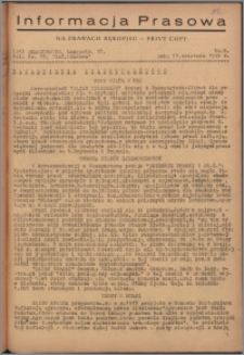Informacja Prasowa 1946.04.11, nr 5