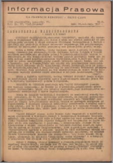 Informacja Prasowa 1946.04.18, nr 6