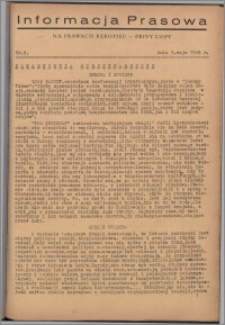 Informacja Prasowa 1946.05.09, nr 9
