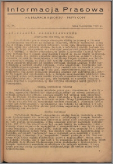 Informacja Prasowa 1946.06.06, nr 13