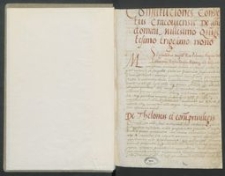 Konstytucje i dekrety króla Zygmunta I Starego