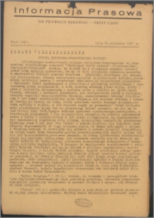 Informacja Prasowa 1947.01.30, nr 5 (46)