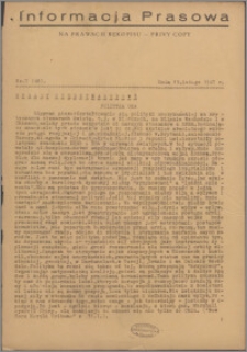 Informacja Prasowa 1947.02.13, nr 7 (48)