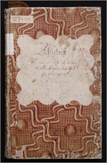 Katalogi biblioteki kościoła Najświętszej Marii Panny w Stargardzie, odpis z 1786 r.