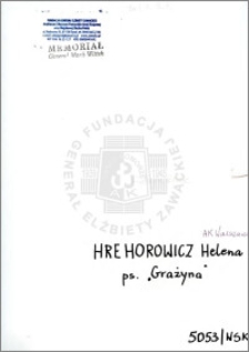 Hrehorowicz Helena