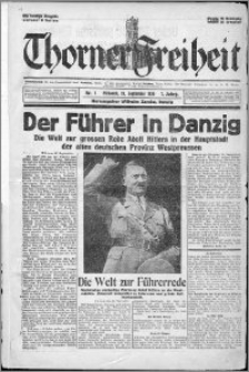 Thorner Freiheit 1939.09.20, Jg. 1 nr 1