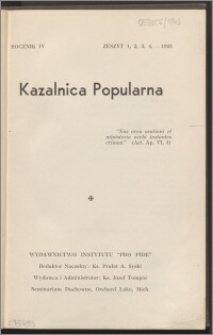 Kazalnica Popularna R. 4 z. 1-4 (1943)