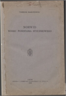 Norwid wobec powstania styczniowego