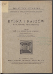 Rybna i Kaszów wsie powiatu krakowskiego