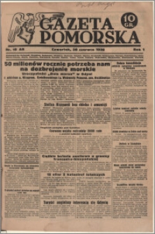 Gazeta Pomorska, 1938.06.30, R.1, nr 10