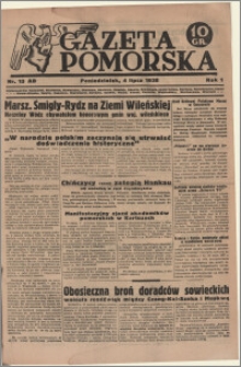 Gazeta Pomorska, 1938.07.04, R.1, nr 13