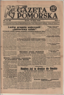 Gazeta Pomorska, 1938.07.13, R.1, nr 21