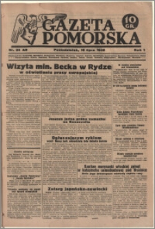 Gazeta Pomorska, 1938.07.18, R.1, nr 25