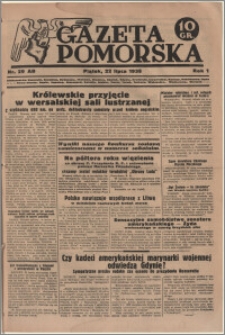 Gazeta Pomorska, 1938.07.22, R.1, nr 29