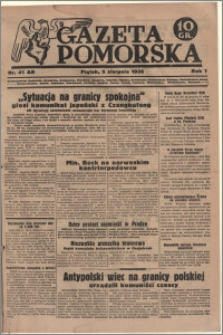 Gazeta Pomorska, 1938.08.05, R.1, nr 41