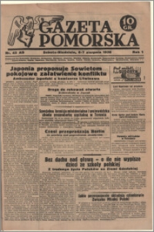 Gazeta Pomorska, 1938.08.06-07, R.1, nr 42