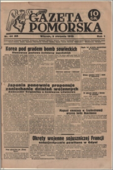 Gazeta Pomorska, 1938.08.09, R.1, nr 44