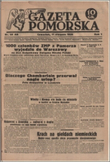 Gazeta Pomorska, 1938.08.11, R.1, nr 46