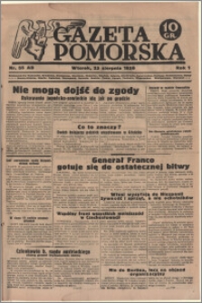 Gazeta Pomorska, 1938.08.23, R.1, nr 55