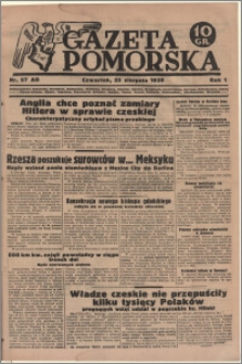Gazeta Pomorska, 1938.08.25, R.1, nr 57